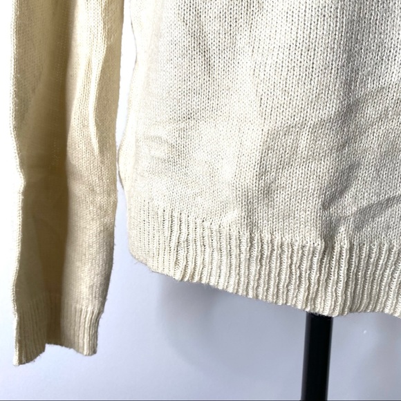 Blu Pepper Crochet Knit Sweater - Picture 4 of 11